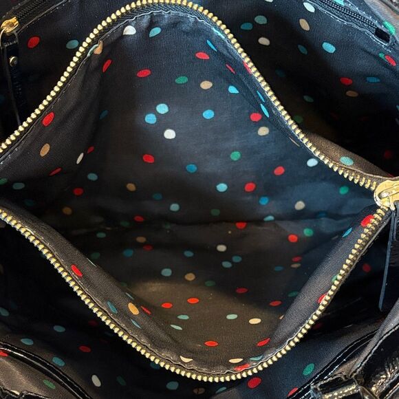 Kate Spade Purse Handbag Quinn Beantown Wool Button Satchel Pocketbook - Picture 13 of 16